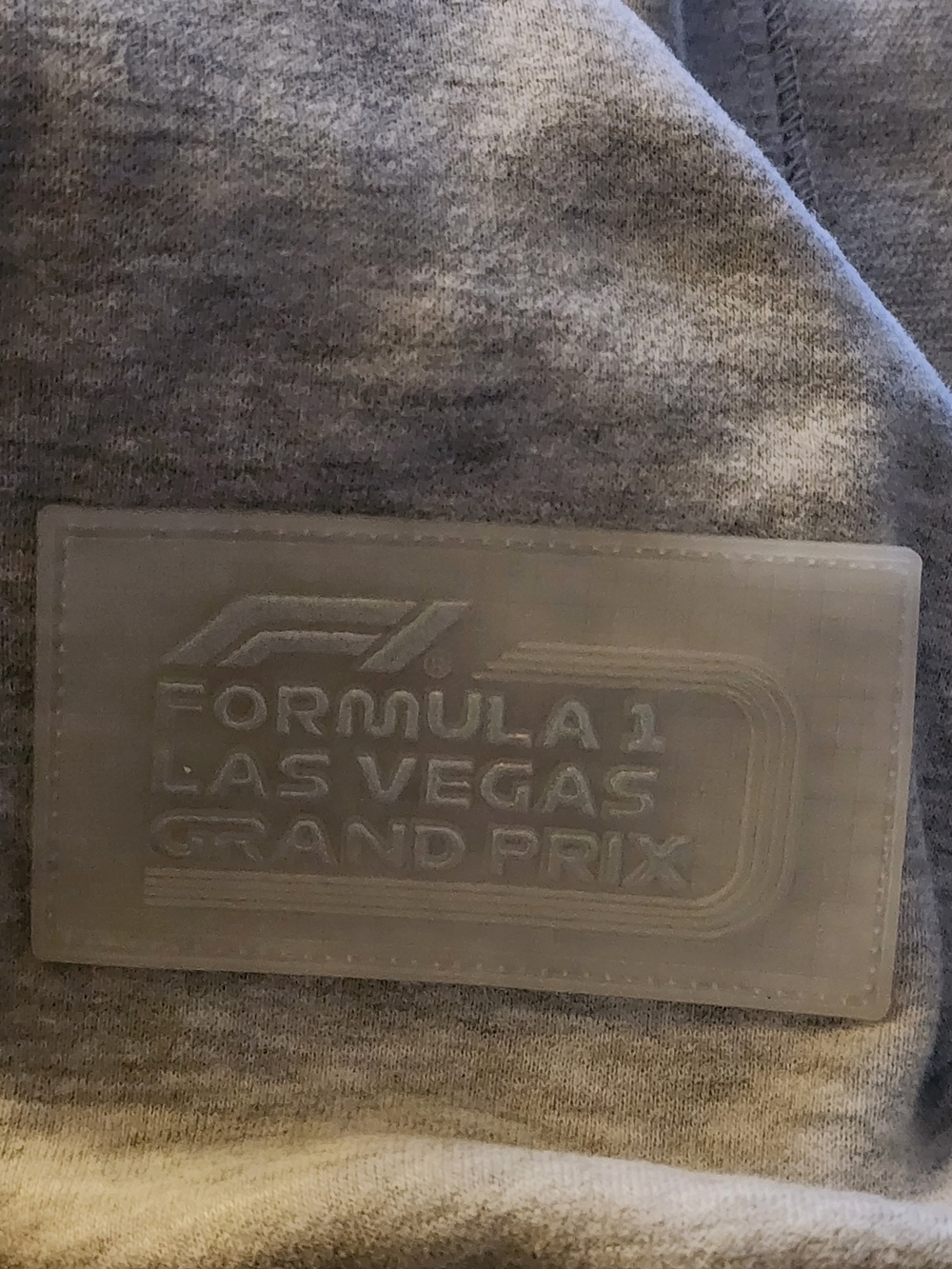 Formula 1 Oficial Produc Light Grey F1 Logo Crewneck Sweatshirt - Picture 6 of 9